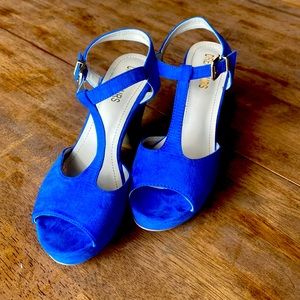 Royal Blue Heels